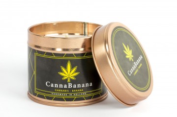 Canna banana open blik