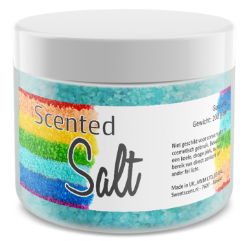 Scented salt blue long