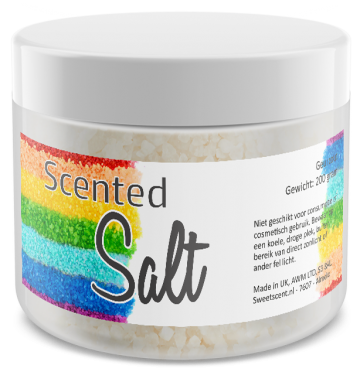 Scented salt white long