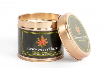 Strawberry haze open blik